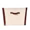 Household Essentials 16" Canvas Bin with Vegan Leather Trim